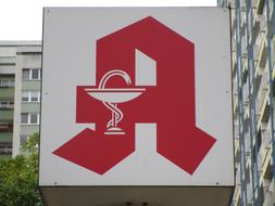 Apothecke building Logo Characters