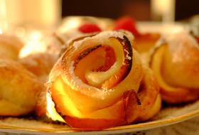 swirled baked goods
