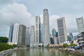 Singapore City Skyscrapers