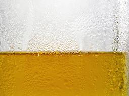 cold sparkling beer