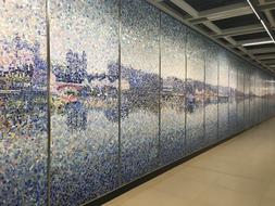 Painting Station wall