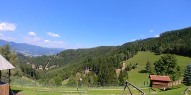 Valley Mountain Landscape