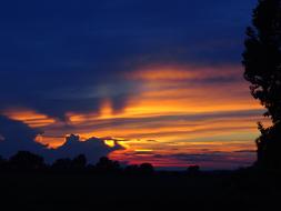 Sunset Sky Abendstimmung