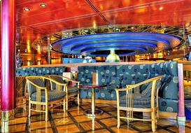 expensive restaurant interior