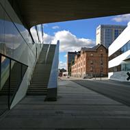 city street in sweden