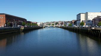 city on both sides of lee River, ireland, Cork