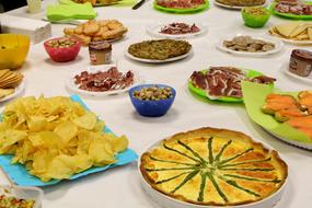 delicious dish on the holiday table