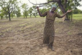 Farmer Africa Woman A On