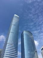 Building Sky blue architecture