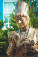 The Hospital Babe Obstetrician statue