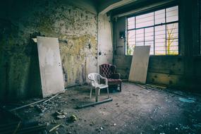Old Abandoned room in house