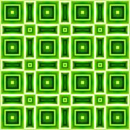 geometric pattern green squares