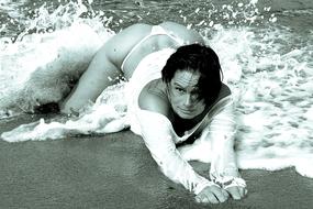 Sexy Woman Beach