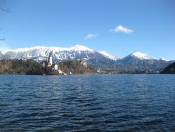 Lake Mountains Castle