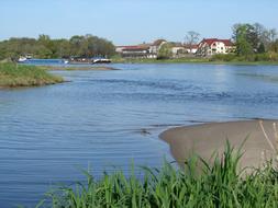river near the shore