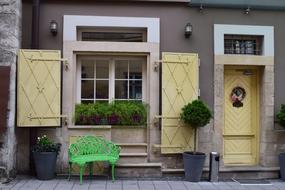 House Building facade in Lviv