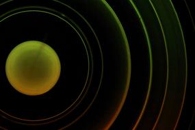 Abstract Light circle
