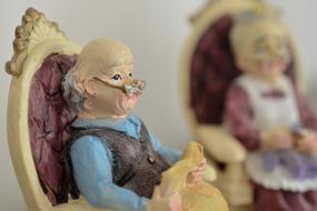 Macro Old Human