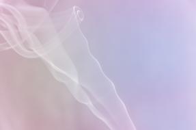 White smoke at colorful background, clipart