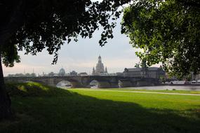 landscape of Dresden Germany City