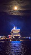 Cruise Ship Port Night