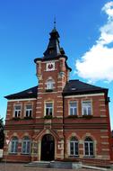 Town Hall Brick tower, oelsnitz, Germany