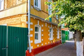 Old Russia colors house