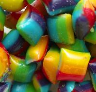 rainbow candy chews