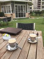 coffee on the terrace