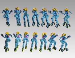 samus, game character, render