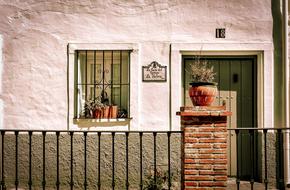 Andalusia House white stone