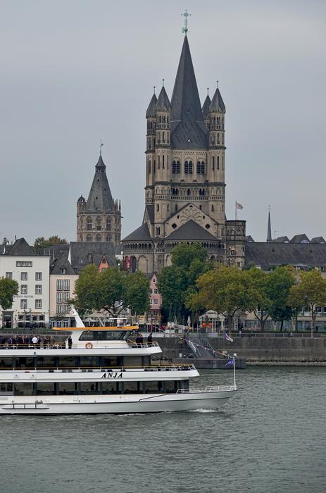 Cologne Historic Center Rhine