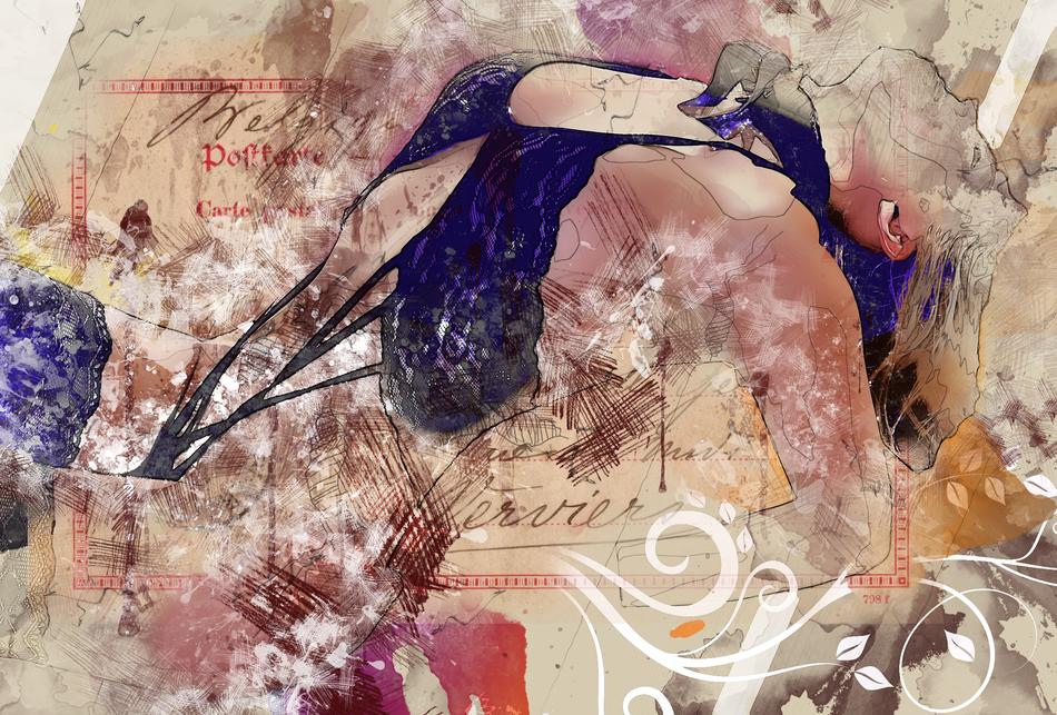art collage design colorful color