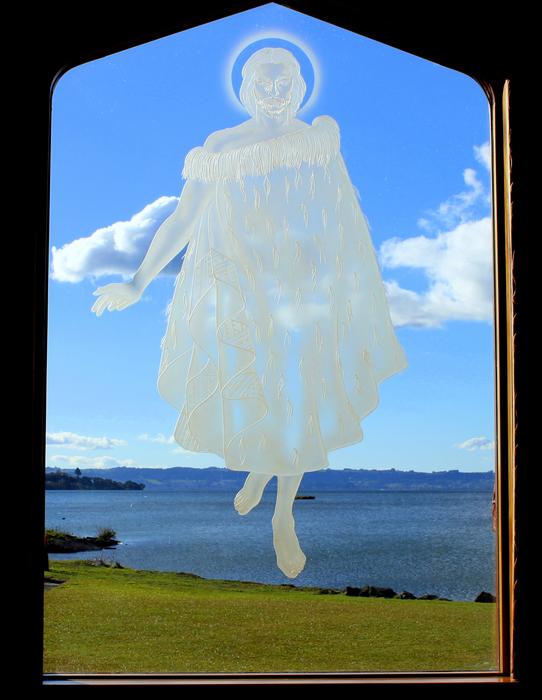 Jesus Window Walks On The