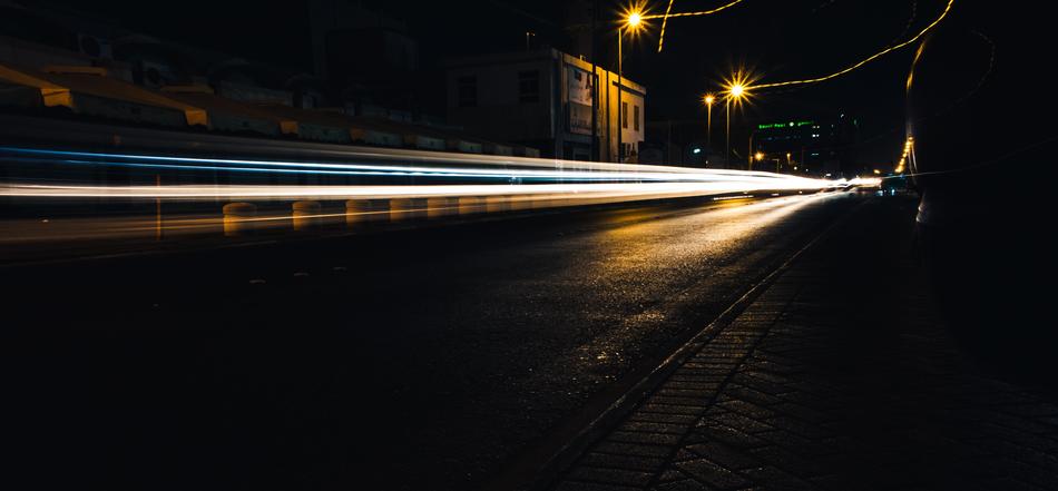 Street Lights Cars