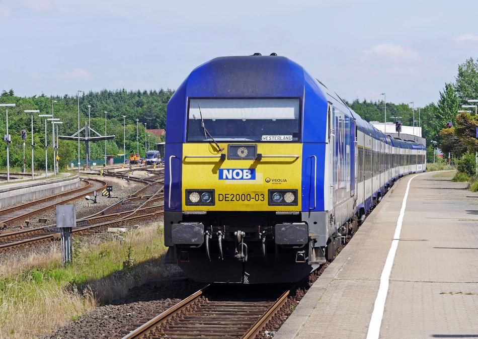 Train Station Husum Platform