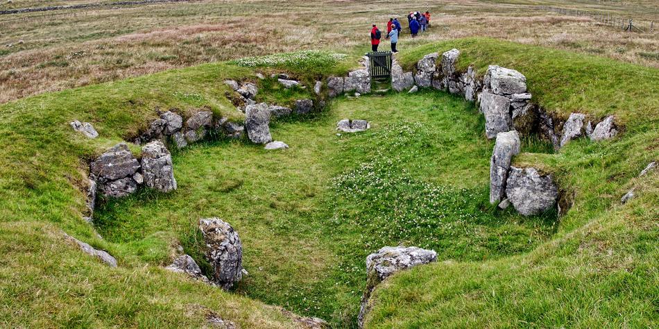 Stanydale Temple Shetland Isles