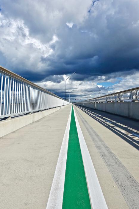 Perspective Bike Track Road