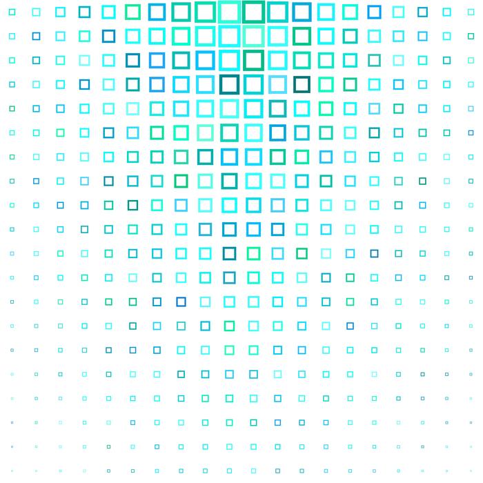 abstract cyan square background