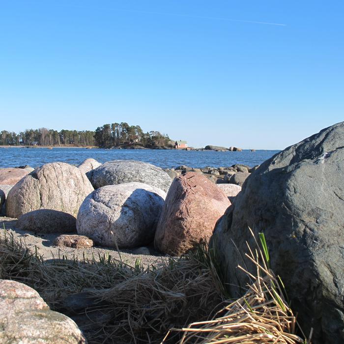 great big rocks