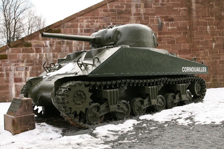 Panzer Tank Vehicle Sherman M-4