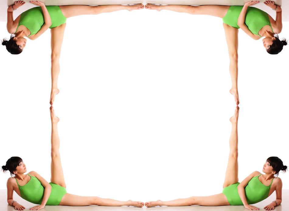 Yoga Frame girls