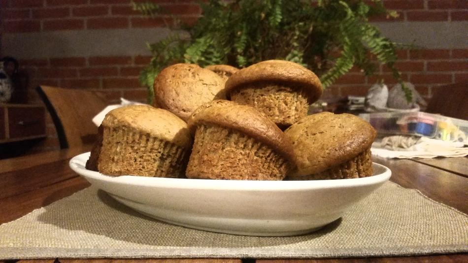chocolate cupcakes in a bowl