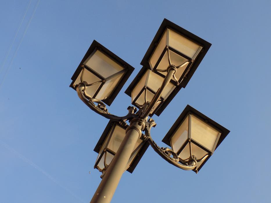 Lantern Post Sky