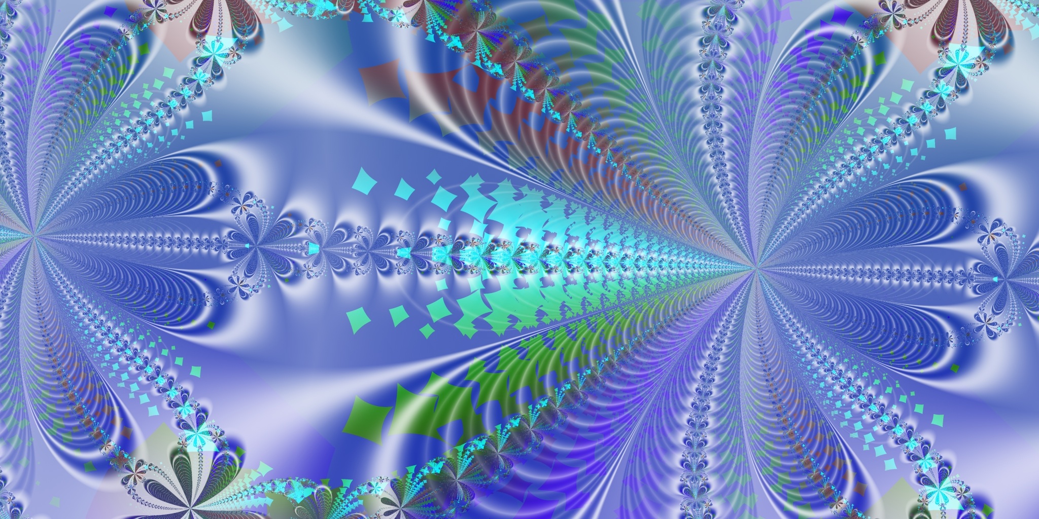 Fractal gradient colorful infinity wallpaper free image download