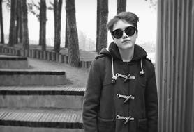 Girl Teen in Park