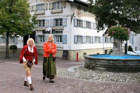 Town Spacer Fountain in Bavaria