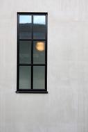 Window on a concrete facade