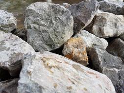 rocks big beach