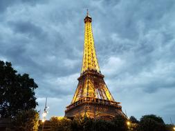 incredibly beautiful Paris Eiffel Tower